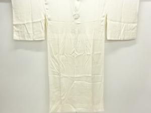 雪芝模様織出し単衣長襦袢